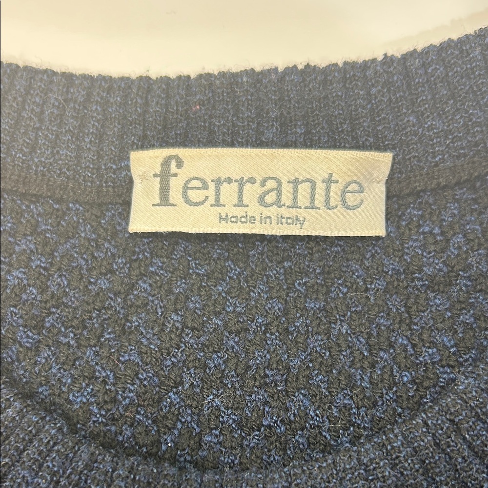 Men's Long Sleeve Shirt - Blue and Black